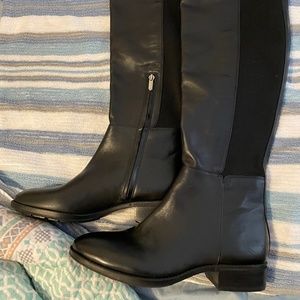 Sam Edelman Leather Over The Knee Boots 8.5M